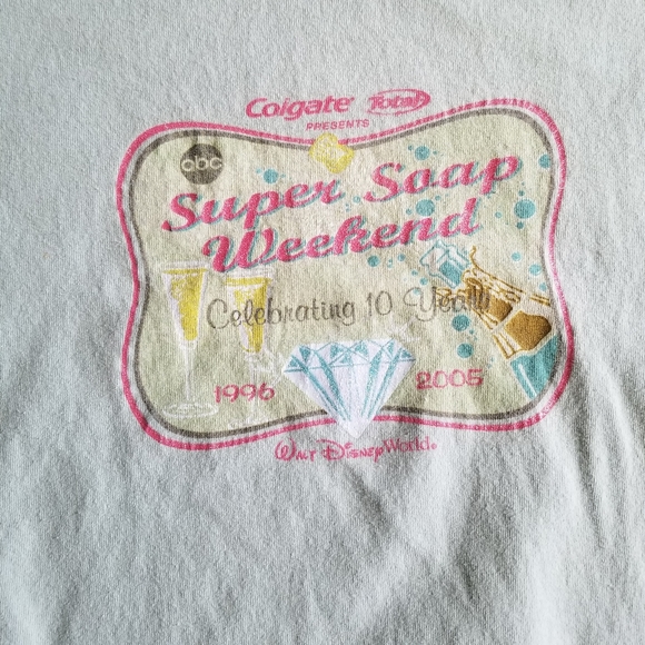 Disney World ABC Super Soap Weekend 2005 T shirt XL - Picture 4 of 13